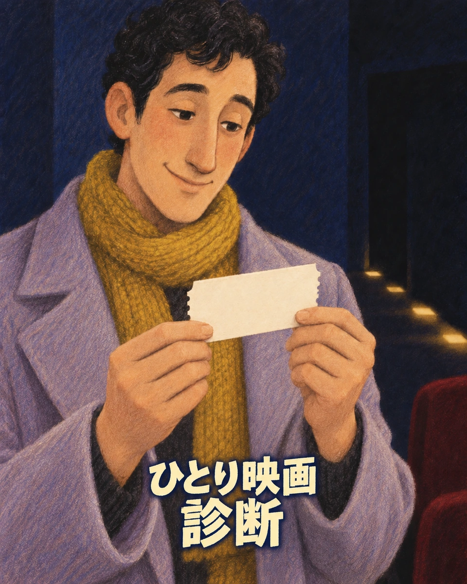 ひとり映画診断：ひとりが好き？ それとも一緒だと気を使う？